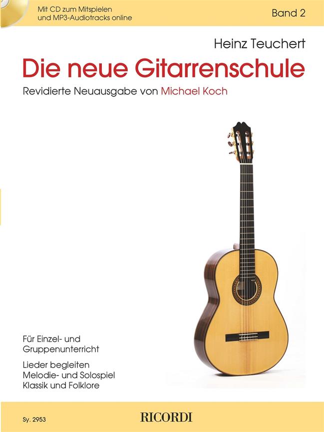Die neue Gitarrenschule Band  2 - Revidierte Neuausgabe von Michael Koch -  noty pro klasickou kytaru